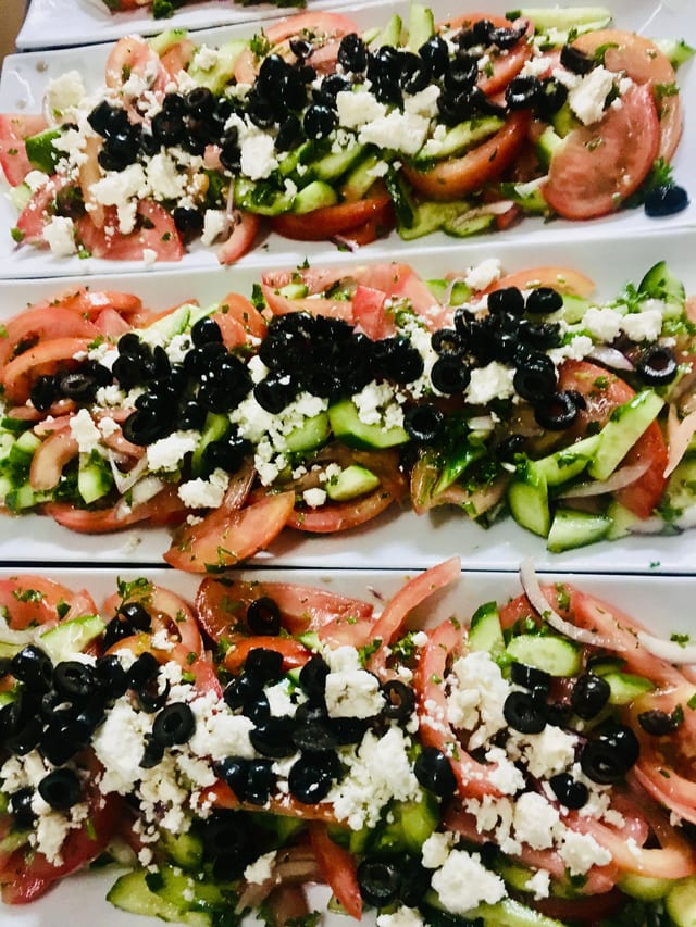 Mediterranean Greek Salad.