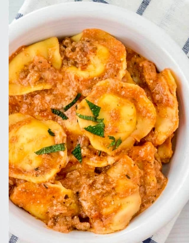 Ravioli Al Pomodoro.