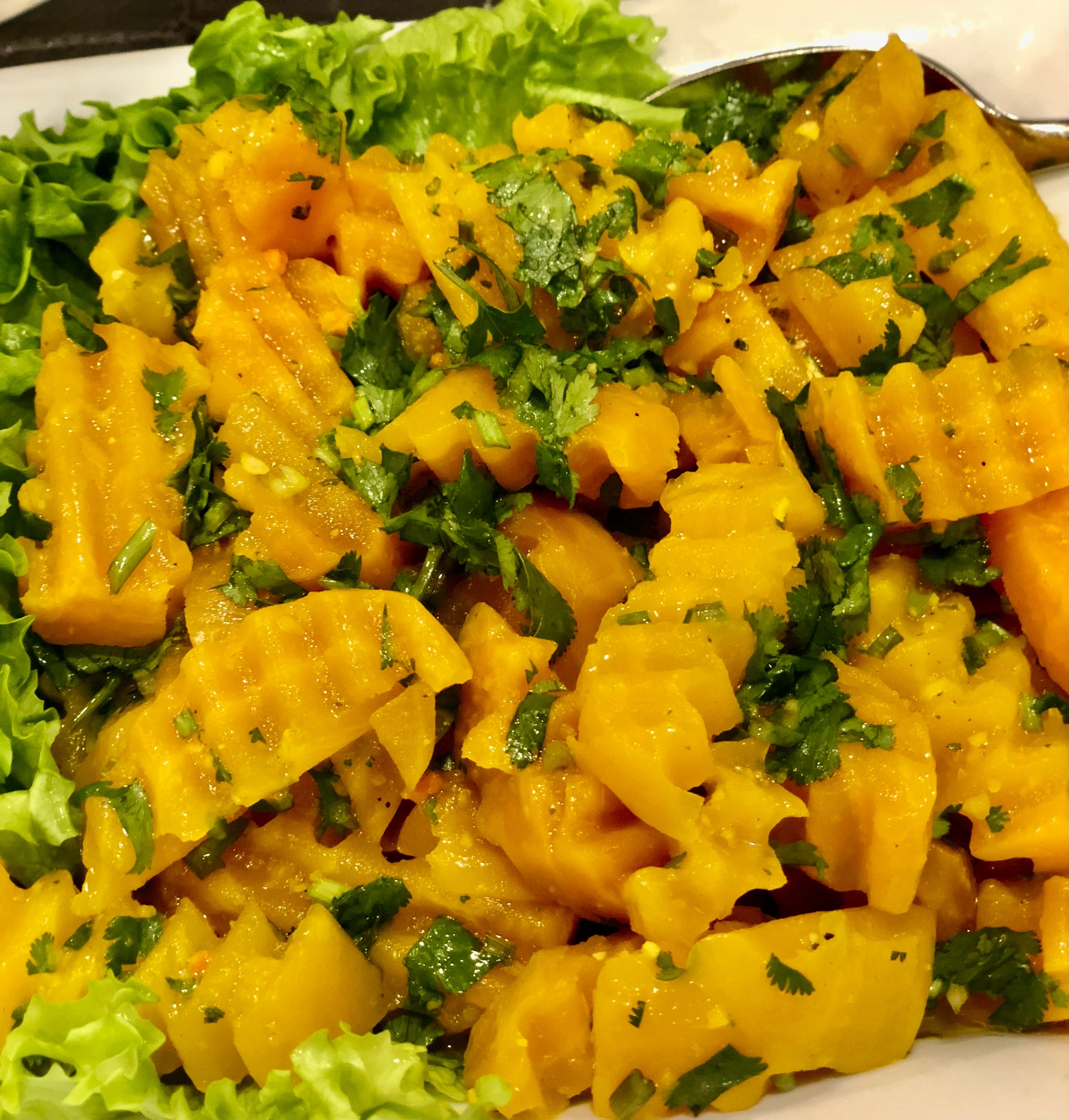 Yellow Beet Salad.