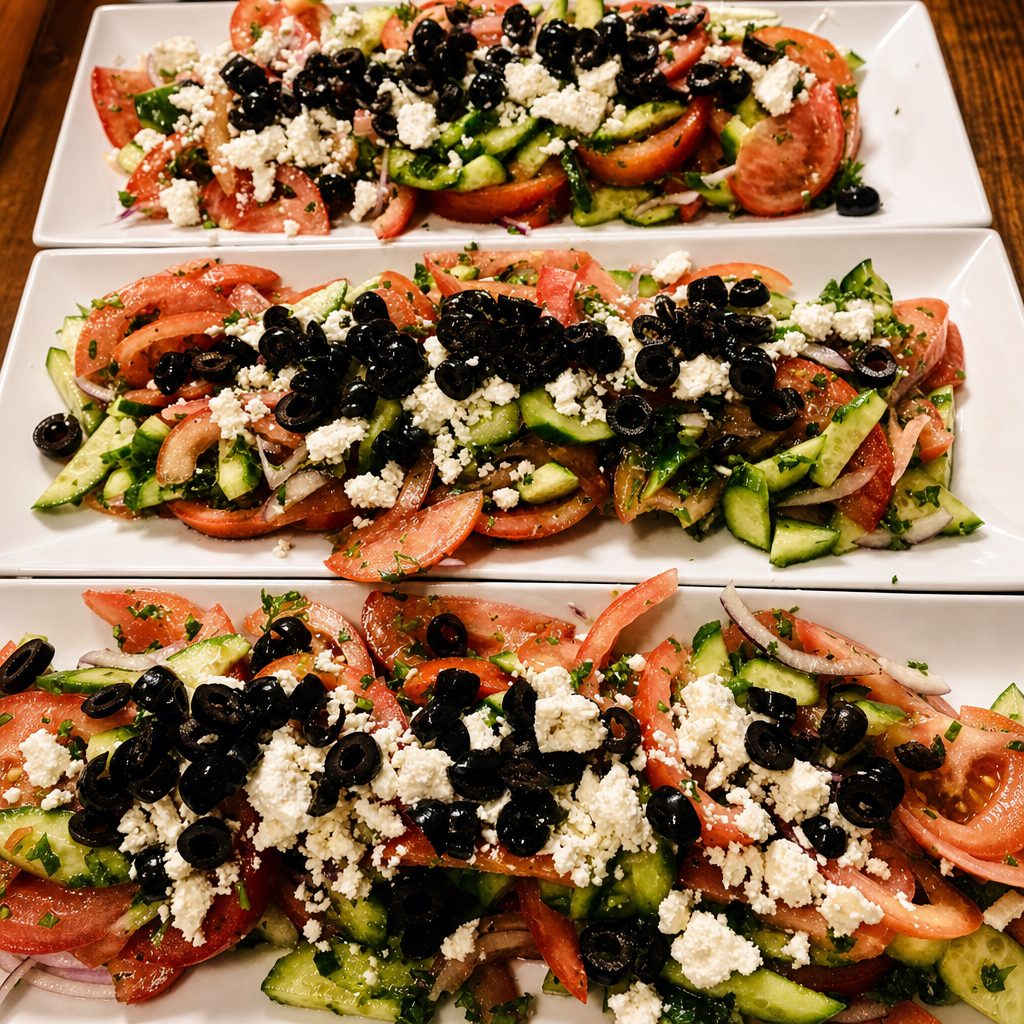 Mediterranean Greek Salad.