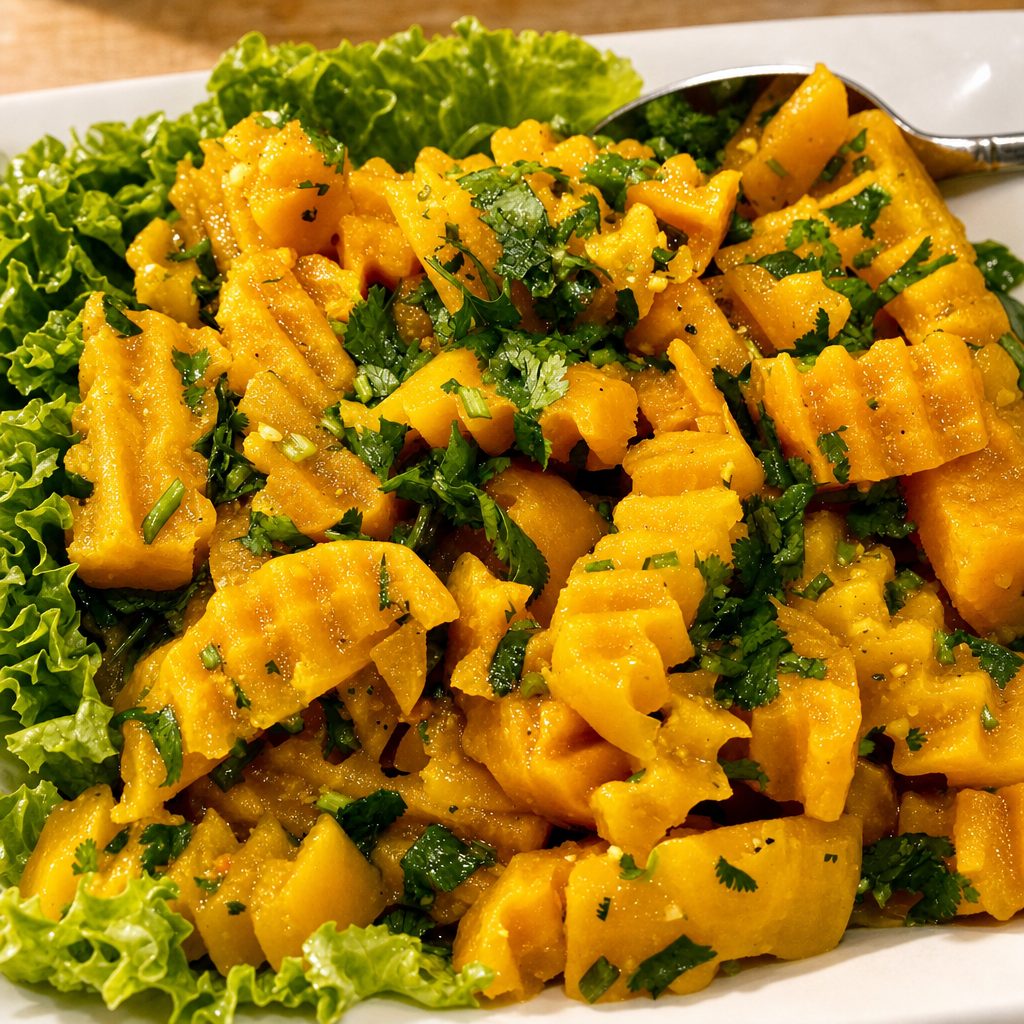 Yellow Beet Salad.