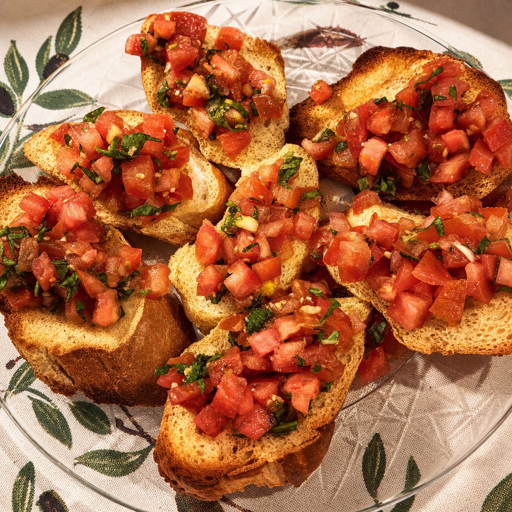 Bruschetta.