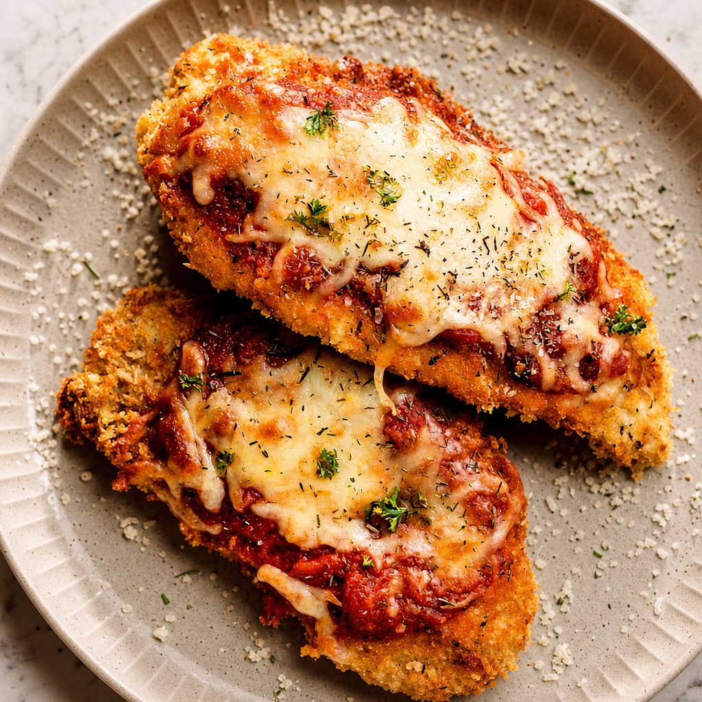 Chicken Parmigiana.